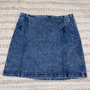 Wild Fable Jean Mini Skirt